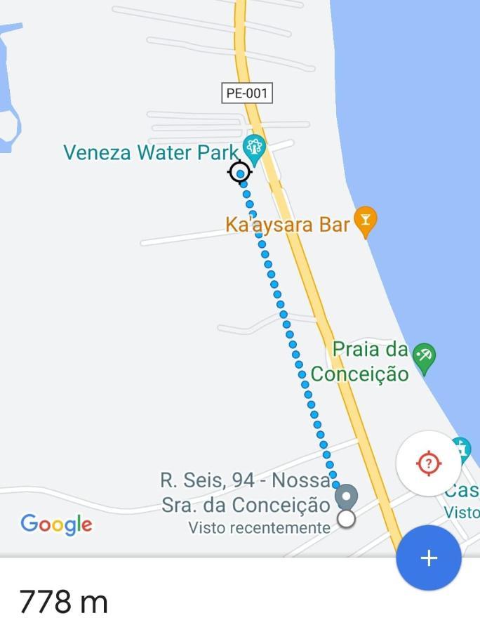 Apartamento Maria Farinha Paulista Exteriör bild
